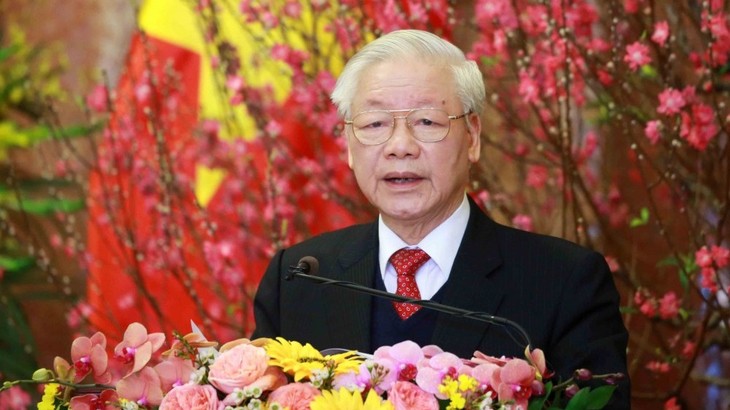 Messages de félicitations pour la réélection du secrétaire général du PCV Nguyên Phu Trong - ảnh 1