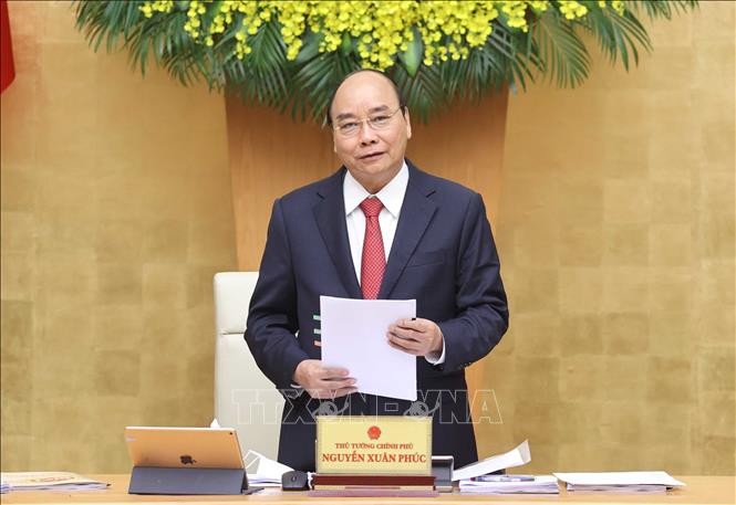 Nguyên Xuân Phuc préside la réunion du gouvernement du mois de février - ảnh 1