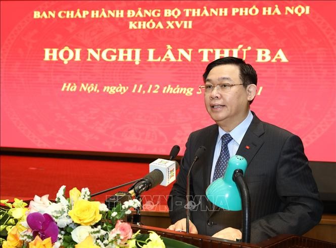 Hanoï prévoit 10 programmes pour mettre en œuvre la résolution du 13e Congrès national du Parti - ảnh 2