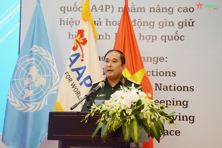 Le Vietnam préside la réunion plénière des centres de maintien de la paix en Asie-Pacifique 2022 - ảnh 1