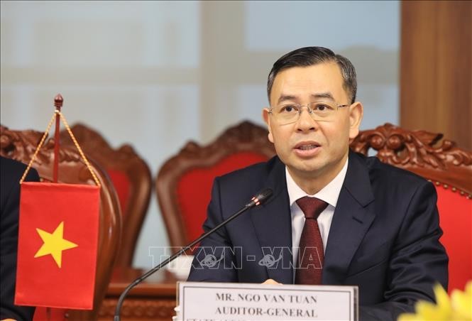 La conférence bilan du partenariat entre l'Audit d'État du Vietnam et la FCAR - ảnh 1