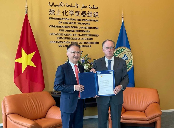 Le Vietnam promeut la coopération avec l'Organisation pour l'interdiction des armes chimiques - ảnh 1