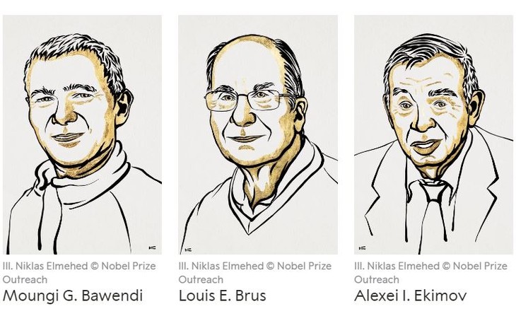 Le Prix Nobel de Chimie décerné à trois chercheurs américains pour leurs avancées sur les «boîtes quantiques» - ảnh 1
