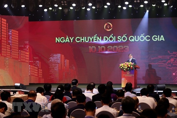 Le Premier ministre Pham Minh Chinh appelle à une transformation numérique globale et ciblée - ảnh 1