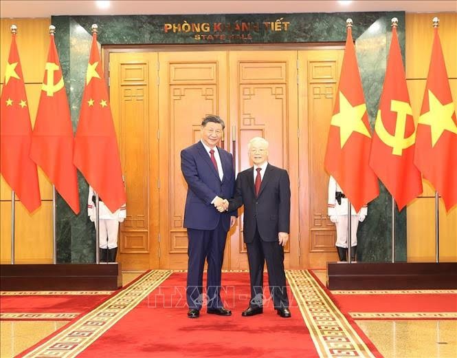 Le Vietnam et la Chine publient une Déclaration commune - ảnh 1