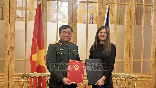 3e dialogue stratégique de coopération défensive Vietnam-France - ảnh 1