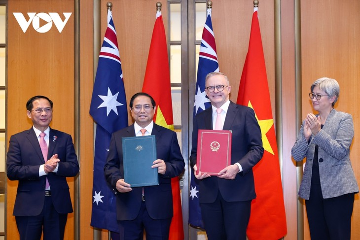 Le Premier ministre Pham Minh Chinh achève avec succès sa tournée en Australie et en Nouvelle-Zélande - ảnh 1