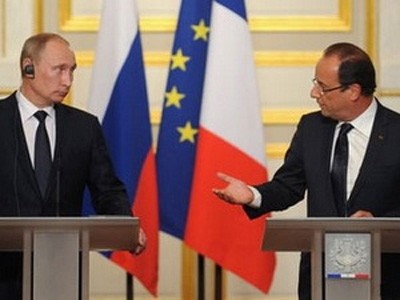 รัสเซียและฝรั่งเศสถกเถียงกันในมาตรการแก้ไขวิกฤตในซีเรีย - ảnh 1
