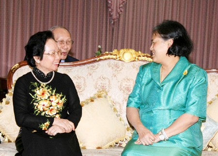 ภารกิจของรองประธานประเทศ Nguyễn Thị Doan ในไทย - ảnh 1