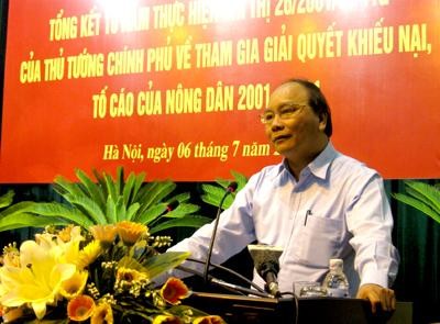 รองนายกรัฐมนตรีNguyễn Xuân Phúc กำชับให้แก้ไขปัญหาการร้องเรียนที่ยืดเยื้อ - ảnh 1