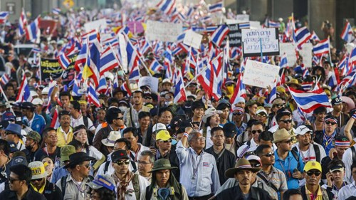 กปปส. เรียกร้องประชาชนชาวไทยไม่ร่วมการเลือกตั้งทั่วไป 2 กุมภาพันธ์ - ảnh 1