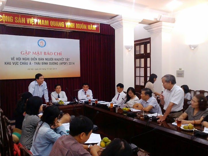 เวียดนามเป็นเจ้าภาพจัดการประชุมฟอรั่มคนพิการภูมิภาคเอเชีย – แปซิฟิกปี 2014 - ảnh 1