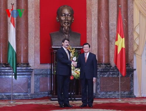 ประธานาธิบดีฮังการีเสร็จสิ้นการเยือนเวียดนาม - ảnh 1