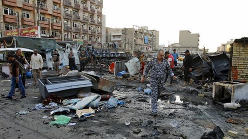 ไอเอสก่อเหตุระเบิดพลีชีพในอิรักส่งผลให้มีผู้เสียชีวิตอย่างน้อย 15 คน - ảnh 1