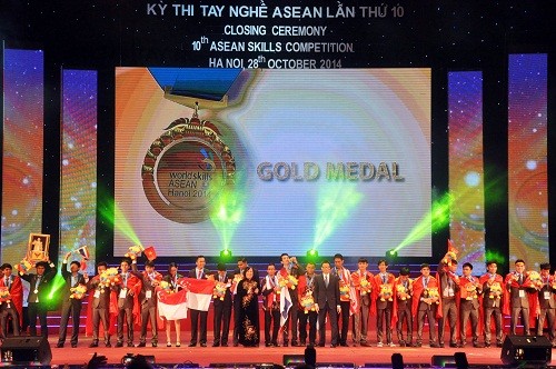 เวียดนามเข้าร่วมการแข่งขันฝีมือแรงงานอาเซียนครั้งที่ 11 ณ ประเทศมาเลเซีย - ảnh 1