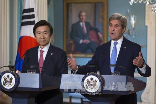 สหรัฐและสาธารณรัฐเกาหลีเห็นพ้องกันที่จะเพิ่มความพยายามเพื่อรับมือกับเปียงยาง - ảnh 1