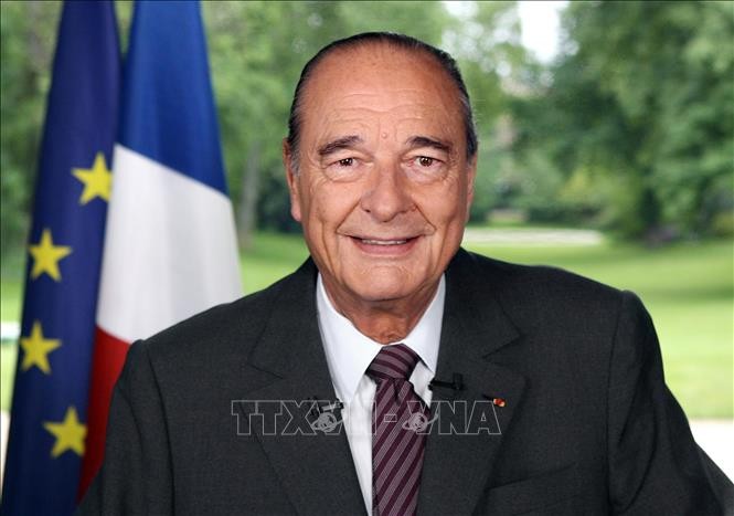 Former French President lauded by world leaders - ảnh 1