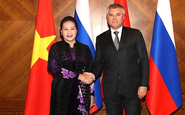 Russian media cover NA Chairwoman’s visit - ảnh 1