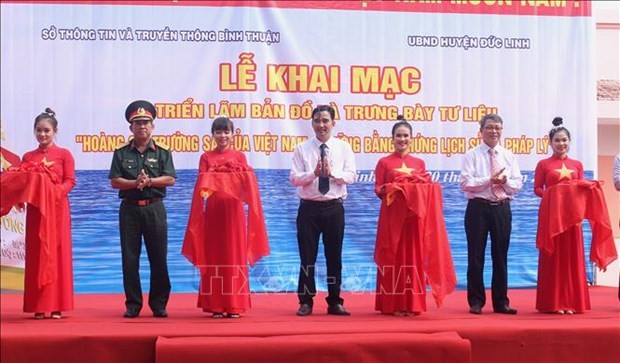 Hoang Sa, Truong Sa exhibition underway in Binh Thuan - ảnh 1
