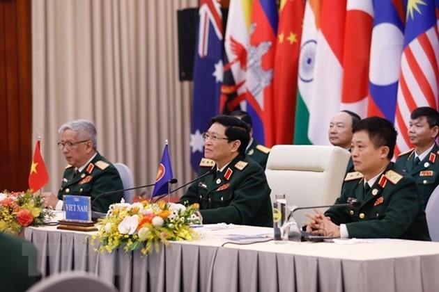 Singapore’s defense minister calls ADMM, ADMM Plus a success  - ảnh 1