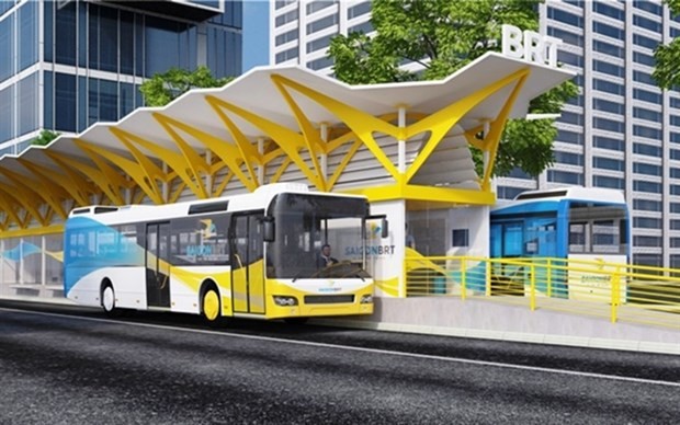 HCM City speeds up work on first bus rapid transit route - ảnh 1