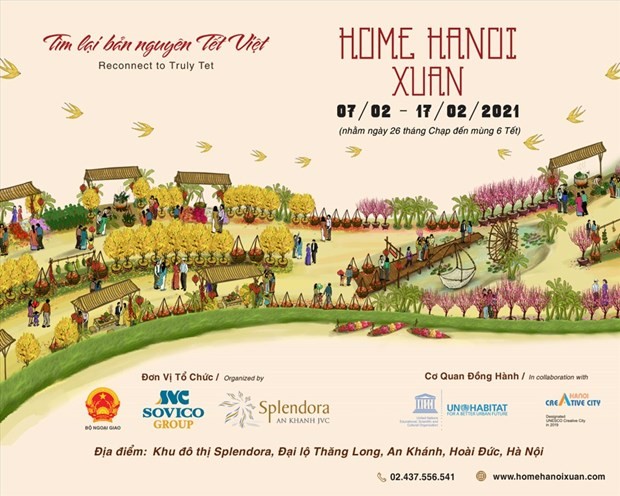 First Hanoi flower street to debut in February for Tet celebrations - ảnh 1