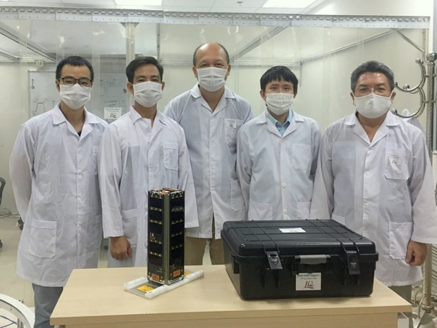 ‘Made-in-Vietnam’ satellite sent to Japan for launch  - ảnh 1
