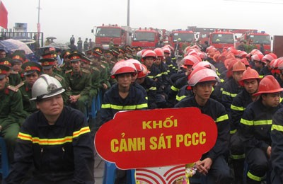 Phát động Tuần lễ quốc gia an toàn vệ sinh lao động - phòng chống cháy nổ - ảnh 1
