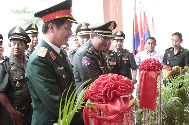 Khánh thành Nhà Hữu nghị quân đội Campuchia – Việt Nam - ảnh 3