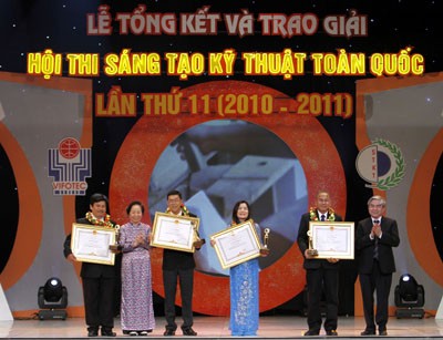 82 giải pháp đạt giải thưởng Sáng tạo khoa học công nghệ Việt Nam lần thứ 11  - ảnh 1