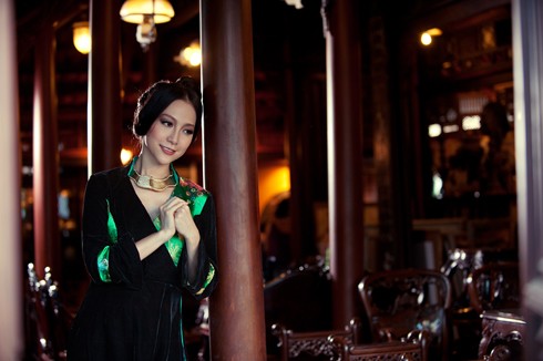 Linh Nga- đài các áo dài Việt - ảnh 5