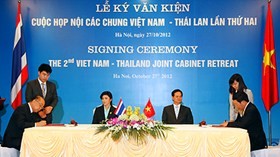 Tuyên bố chung họp nội các Việt Nam-Thái Lan lần 2  - ảnh 1