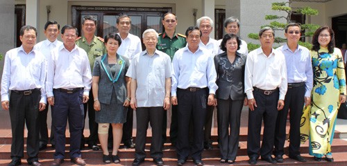 Tổng Bí thư Nguyễn Phú Trọng thăm và làm việc tại tỉnh Đồng Nai - ảnh 1