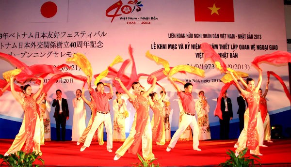 Lễ kỷ niệm 40 năm ngày thiết lập quan hệ ngoại giao Việt Nam-Nhật Bản - ảnh 1