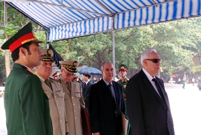Tổ chức lễ viếng theo nghi thức quốc tang Đại tướng Võ Nguyên Giáp - ảnh 9