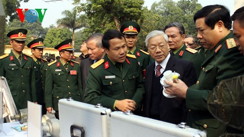 Tổng Bí thư Nguyễn Phú Trọng dự Hội nghị Quân chính toàn quân - ảnh 3