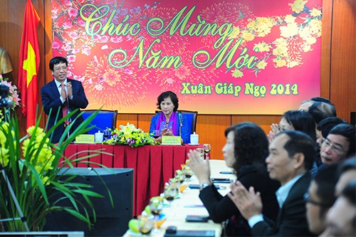 Phó Chủ tịch Quốc hội Nguyễn Thị Kim Ngân thăm VOV  - ảnh 2