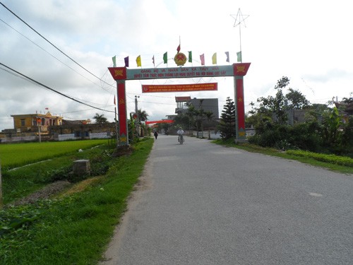 Chuyện xây dựng nông thôn mới ở xã Thụy Văn, tỉnh Thái Bình - ảnh 1