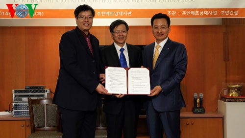 Quỹ Hoban tài trợ cho hoạt động của Hội người Việt Nam tại Hàn Quốc - ảnh 1