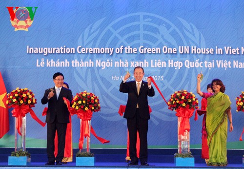 Khánh thành Ngôi nhà xanh Liên hợp quốc tại Việt Nam - ảnh 1