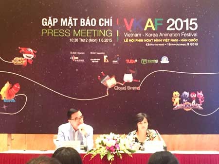 Lễ hội phim hoạt hình Việt Nam-Hàn Quốc 2015  - ảnh 1