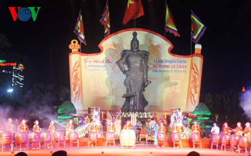 Khai hội Nữ tướng Lê Chân năm 2017 - ảnh 1
