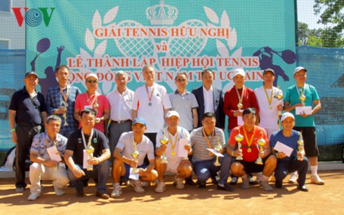 Giải tennis hữu nghị của cộng đồng Việt Nam tại Ukraine - ảnh 3