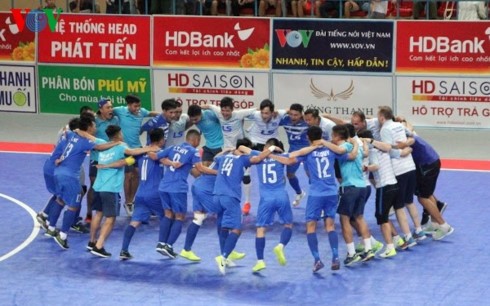 Thái Sơn Nam lên ngôi vô địch giải Futsal HDBank sớm 1 vòng đấu - ảnh 1