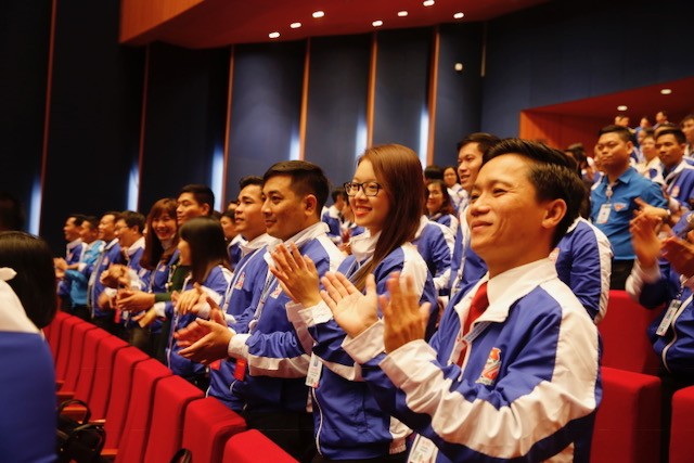 Phiên làm việc thứ nhất Đại hội Đoàn Thanh niên Cộng sản Hồ Chí Minh toàn quốc lần thứ XI  - ảnh 1