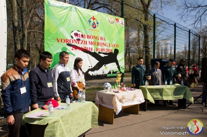 Giao lưu thanh niên và tổ chức giải bóng đá Voronezh mở rộng nhân dịp 30/4 - ảnh 6