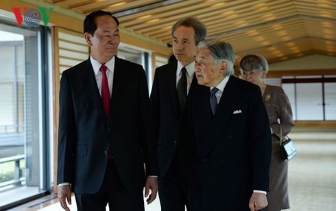 Lễ đón Chủ tịch nước được tổ chức trọng thể tại Hoàng cung Nhật Bản - ảnh 3