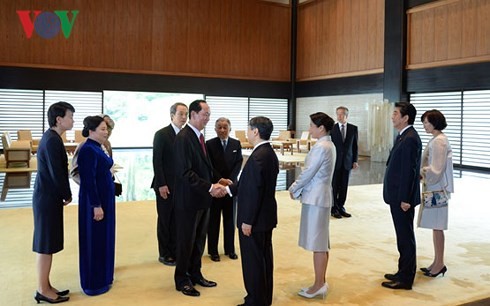 Lễ đón Chủ tịch nước được tổ chức trọng thể tại Hoàng cung Nhật Bản - ảnh 4