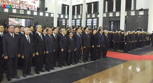Việt Nam cử hành trọng thể lễ truy điệu Chủ tịch nước Trần Đại Quang - ảnh 1