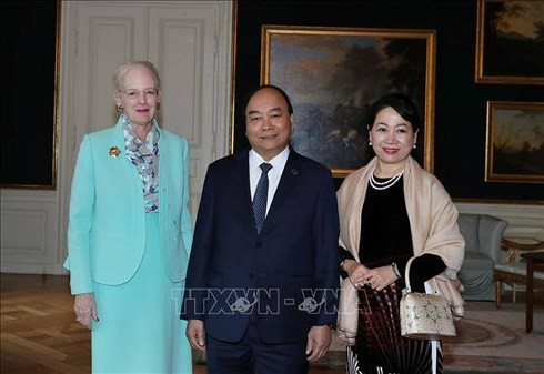 Thủ tướng Nguyễn Xuân Phúc tiếp kiến Nữ hoàng Đan Mạch - ảnh 1